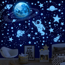 530 Sttben vilgt csillagok Mennyezeti csillagok vilgtanak a sttben Hold s ur falmatrick Urhajs Univerzum Galaxis Bolyg falmatrick Ragyo