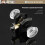 CLCTK Crystal Door Knobs Interior Vintage Passage Glass Door Knobs Matte Black Door Knobs for Hall Closet 1 Pack 4