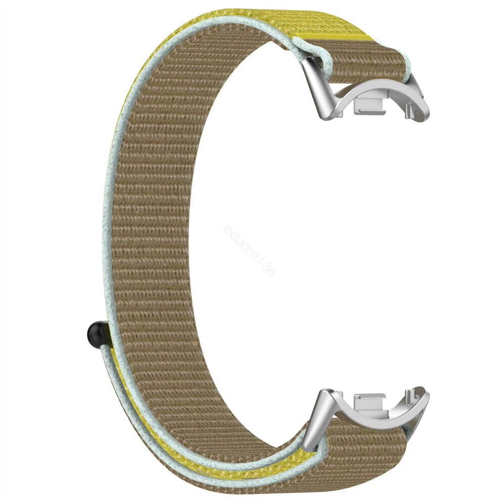 (Camel) Nylon Watch Bracelet For Xiaomi Mi Band 8/8Nfc Smartwatch Replacement Band Strap 6963793827633