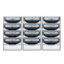 (12-cut head) Gillette Mach3 Turbo Men's Replacement Razor Blade