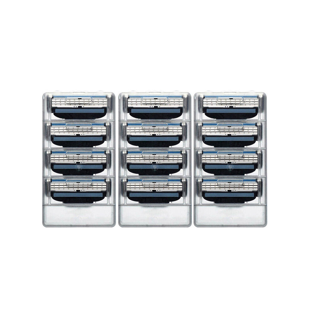 (12-cut head) Gillette Mach3 Turbo Men's Replacement Razor Blade
