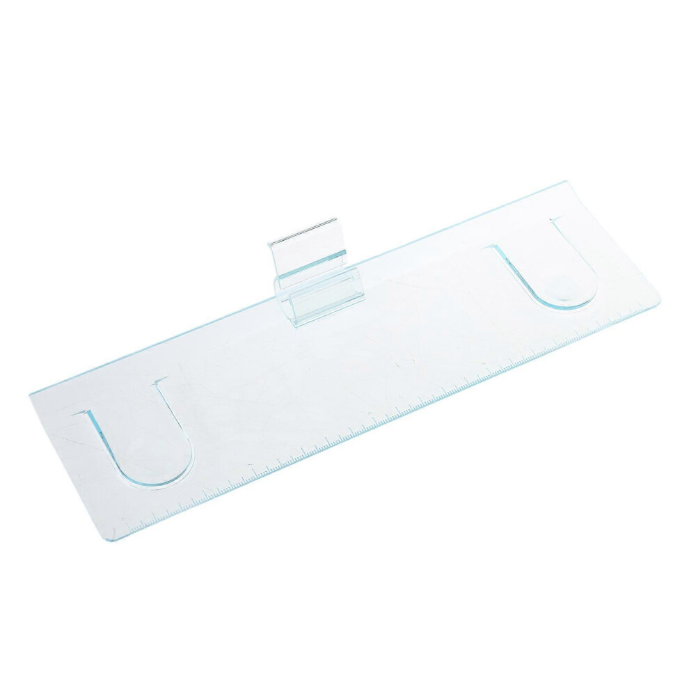 (Transparent Gray, One Size) Monitor Document Holder Clip Monitor Note Organiser For Laptops, Document Paper Holder For Typing Reading Document Clear 7683012622199