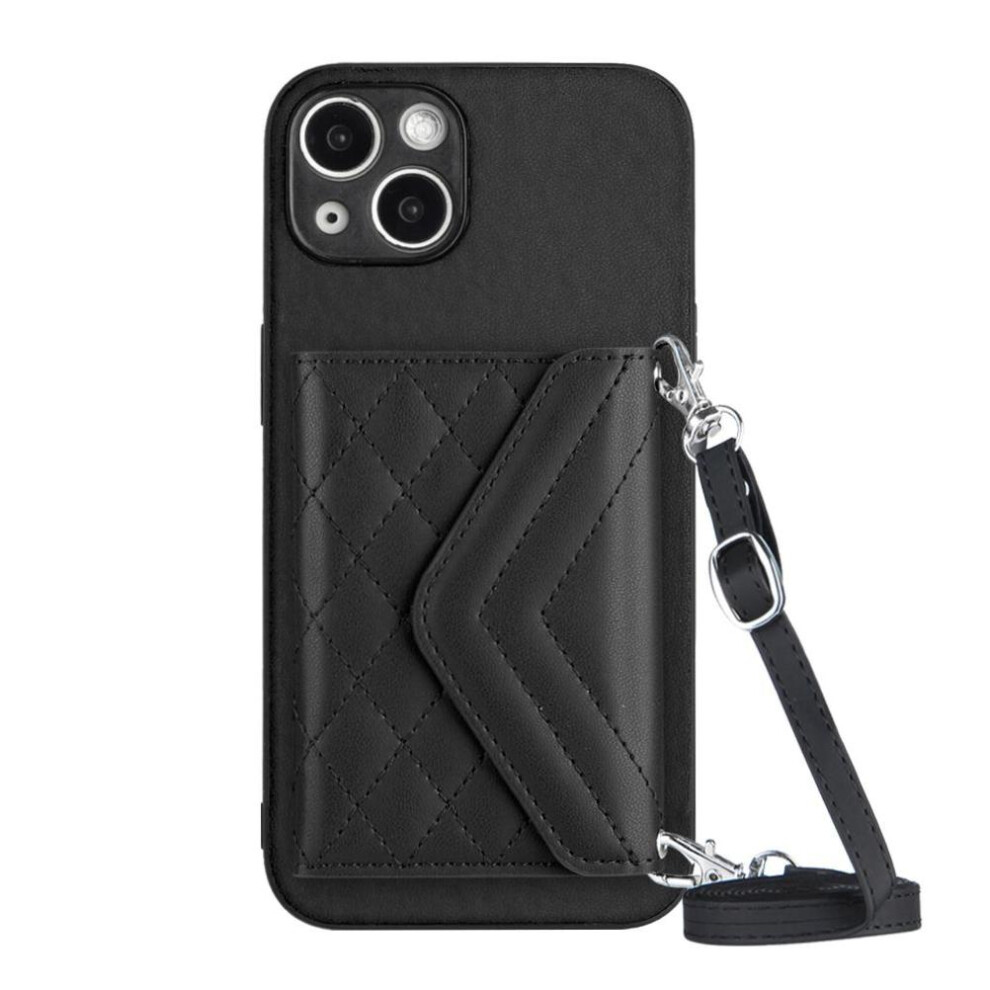 Photos - Case Compatible for iphone 13 Mini High Quality Kickstand Function Accurate Incision Unique(Black)