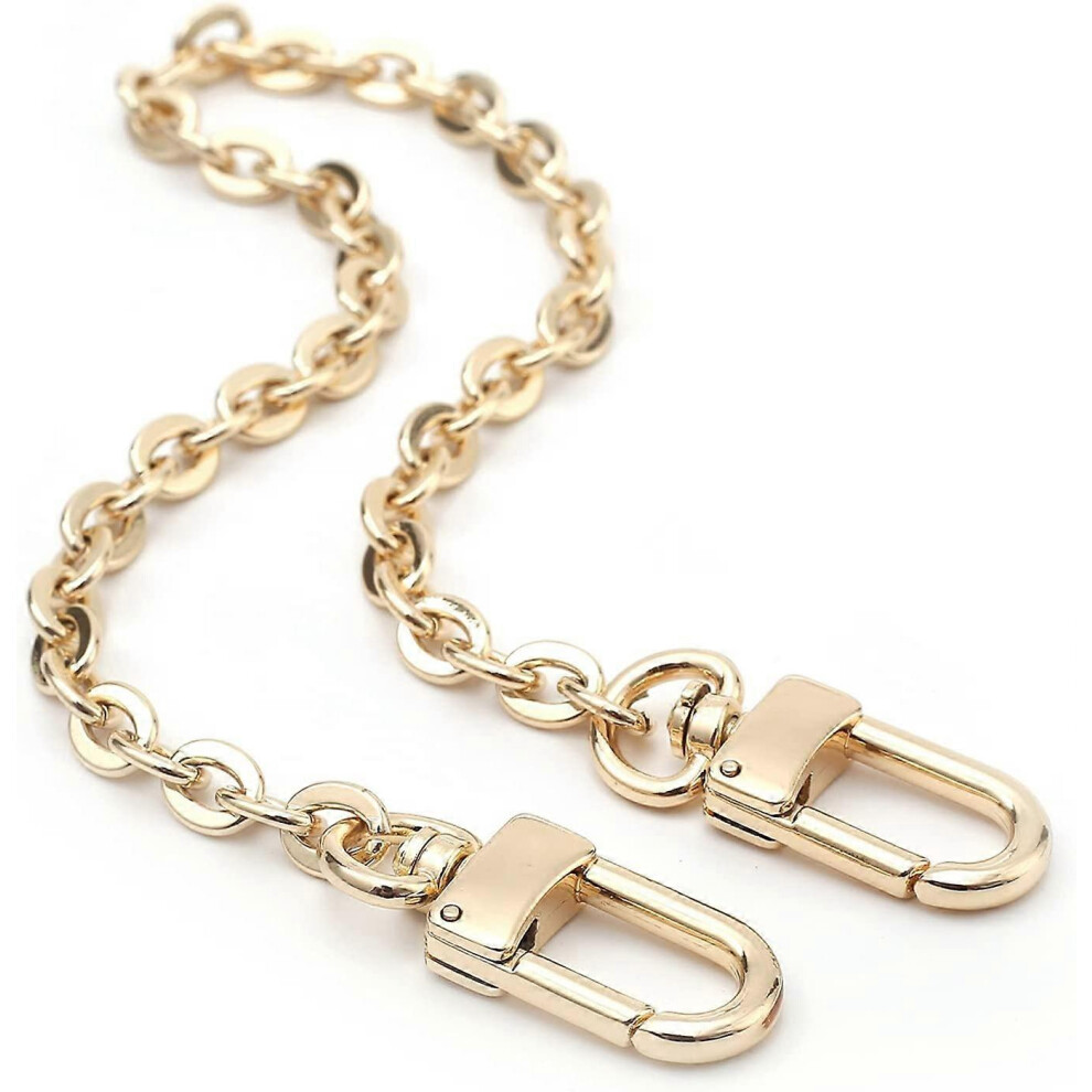 (As show, One size) (golden, 60cm) Mini Copper Purse Chains Shoulder Strap Bag Accessories Decoration