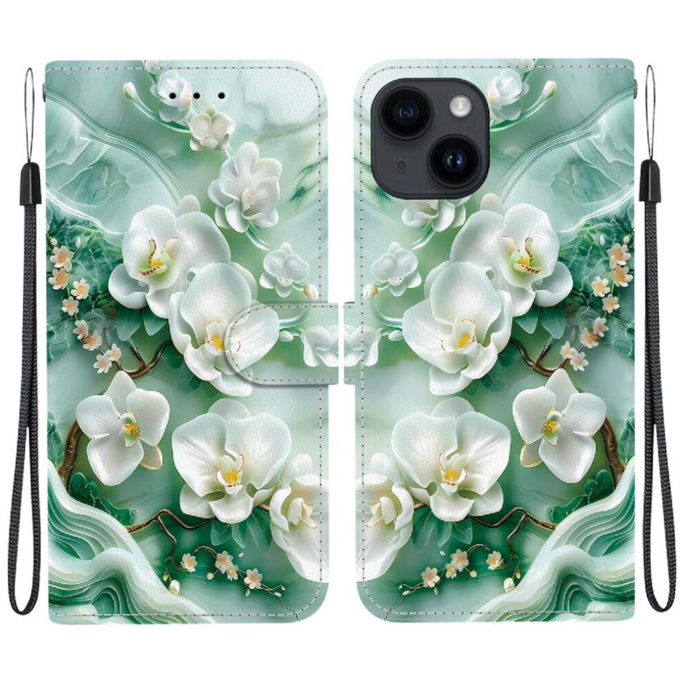 (C2) Case For Iphone 13 Mini Pattern Cover Pu Leather Flip Leather Wallet 764563706020
