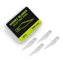 (120 Blades) #11 Blades for X-acto Style Tool Hobby Craft Knife
