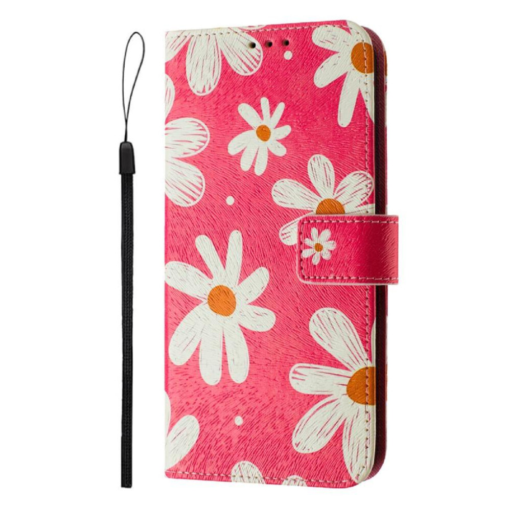 (Ohter) Case For Iphone 13 Pro Flip Leather Wallet Wrist Strap Pattern Magnetic Closure 764563706860