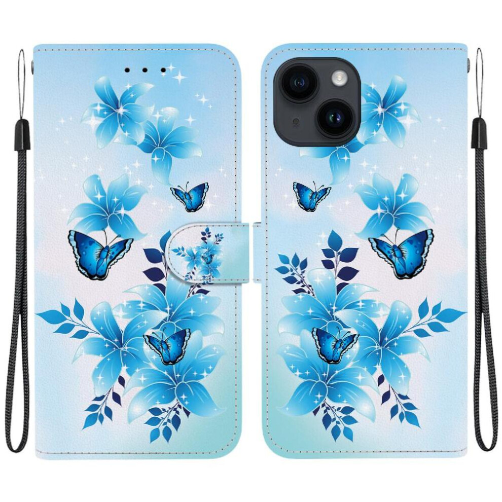 (Ohter) Compatible With Iphone 13 Mini Case Card Slot Kickstand Pu Leather Card Slots Pattern Cover 764563708147