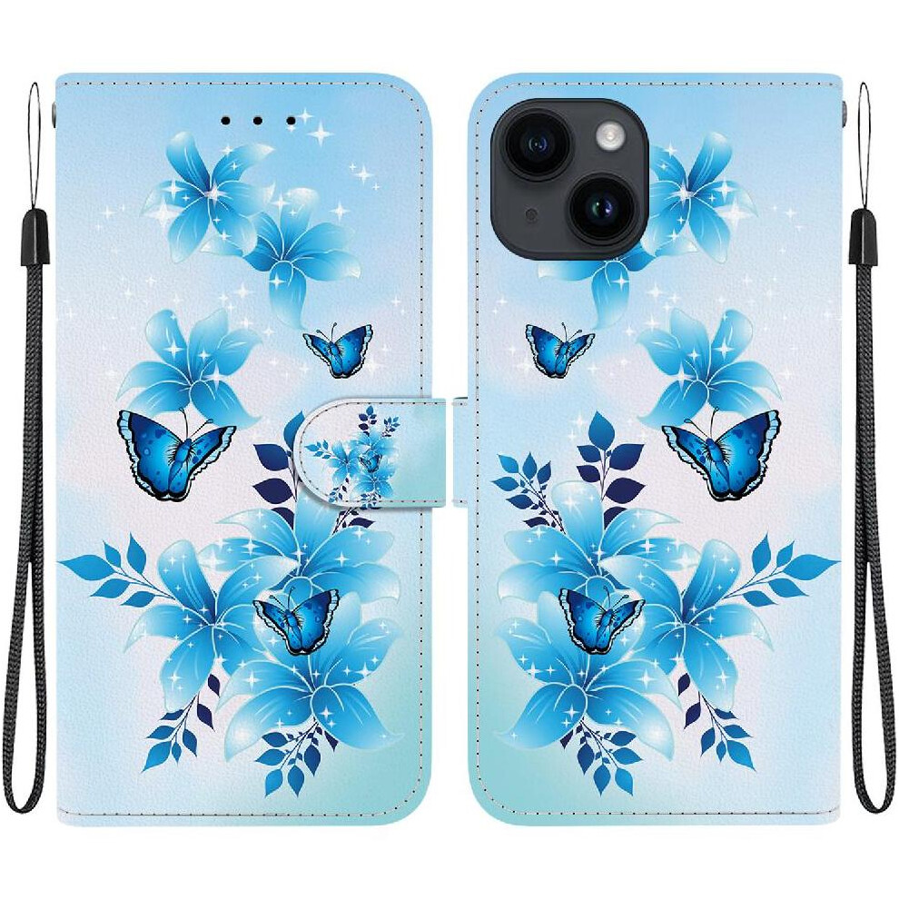 (Ohter) Compatible With Iphone 13 Case Pattern Cover Card Slot Kickstand Card Slots Pu Leather 764563708215