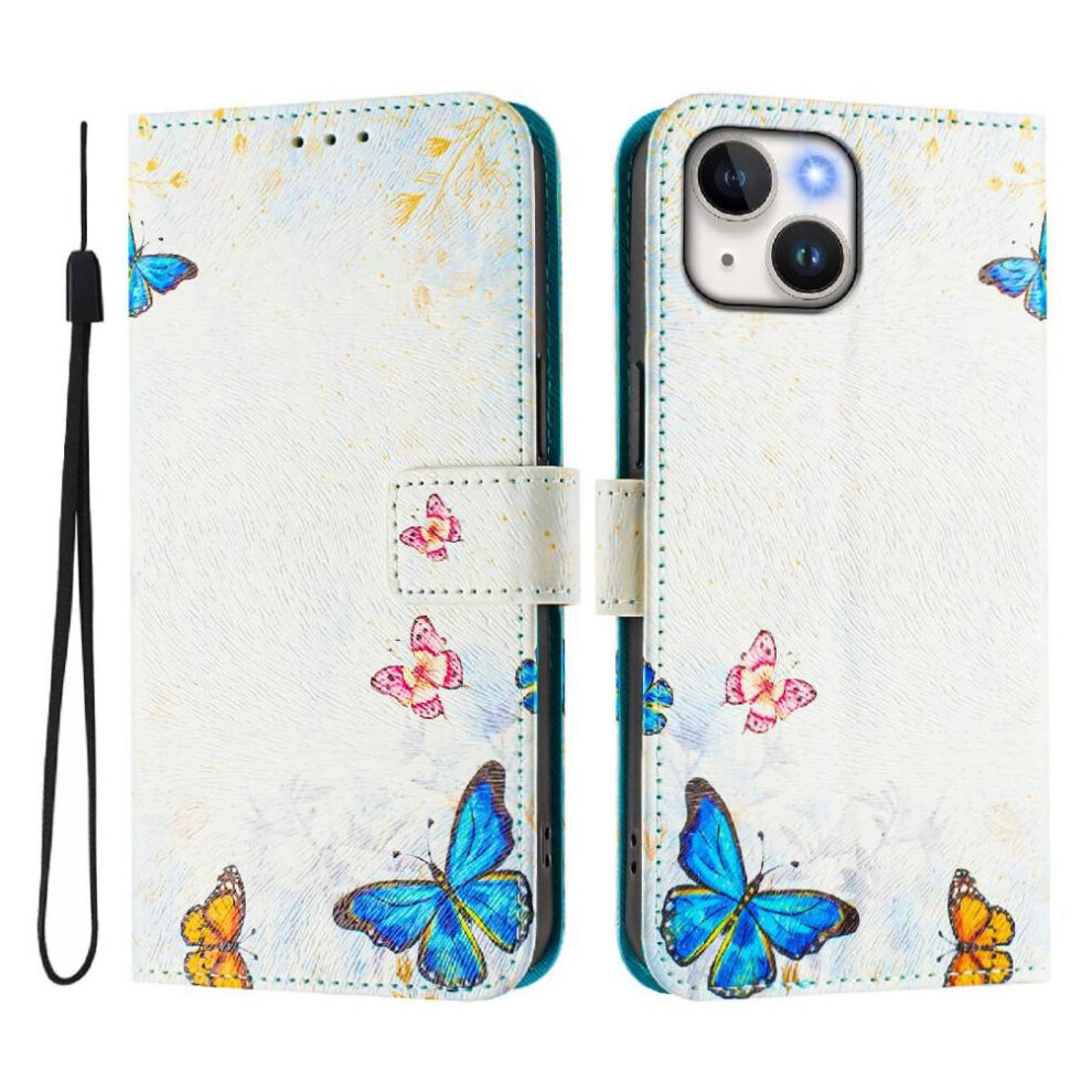 (Ohter) Case For Iphone 13 With Credit Slot Pu Leather Wallet Pattern Flip Cover 764563711239