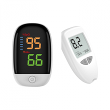 Nicht-invasives Oximeter, Blutzuckermessgerät, intelligentes tragbares Blutzuckertest-Kit für ältere Menschen, die zu Hause unterwegs sind.