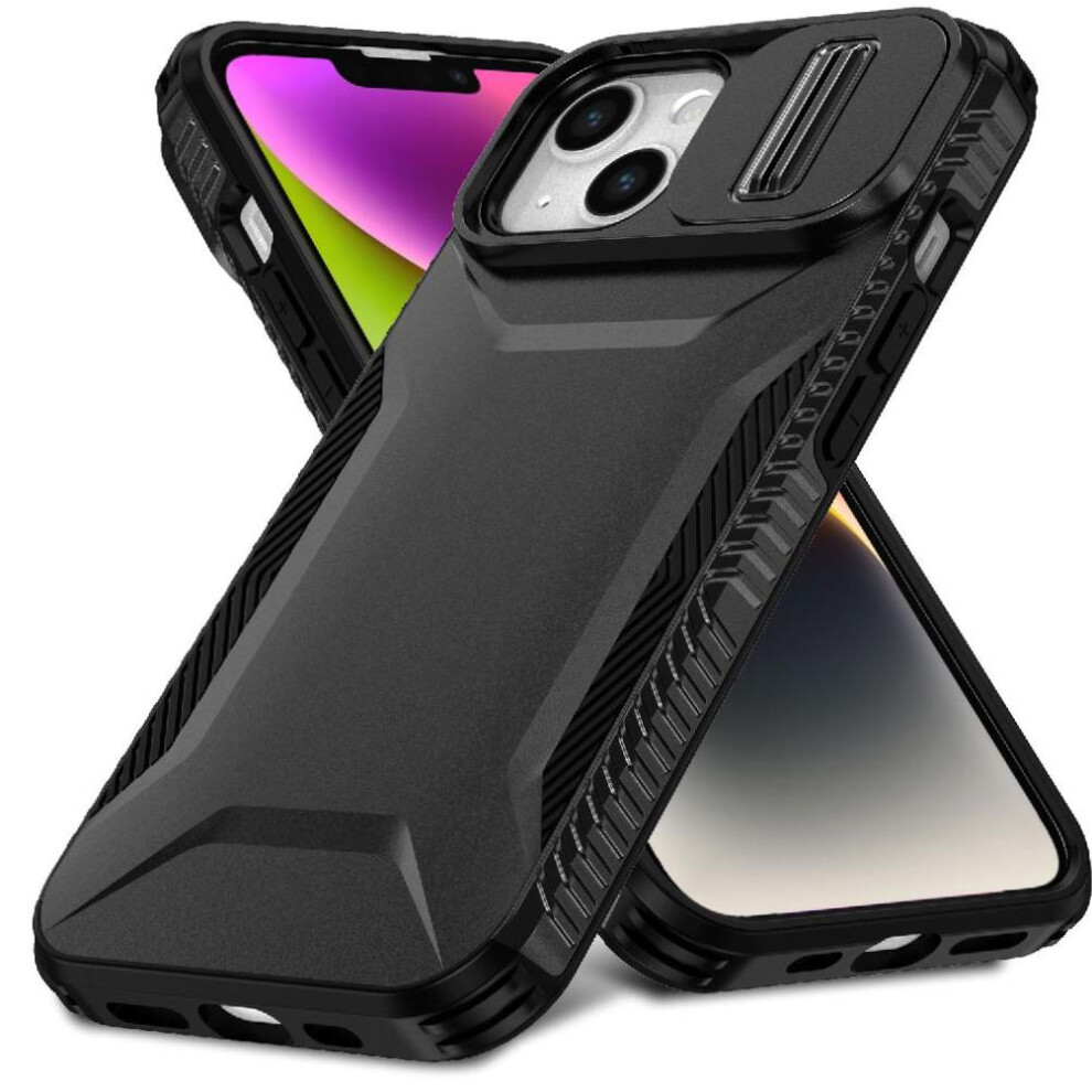 (Black) Case For Iphone 13 Mini Lightweight Shockproof Lens Protection Black 764563719877