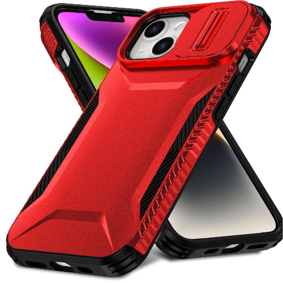 (Red) Case For Iphone 13 Mini Lightweight Shockproof Lens Protection Red 764563719884