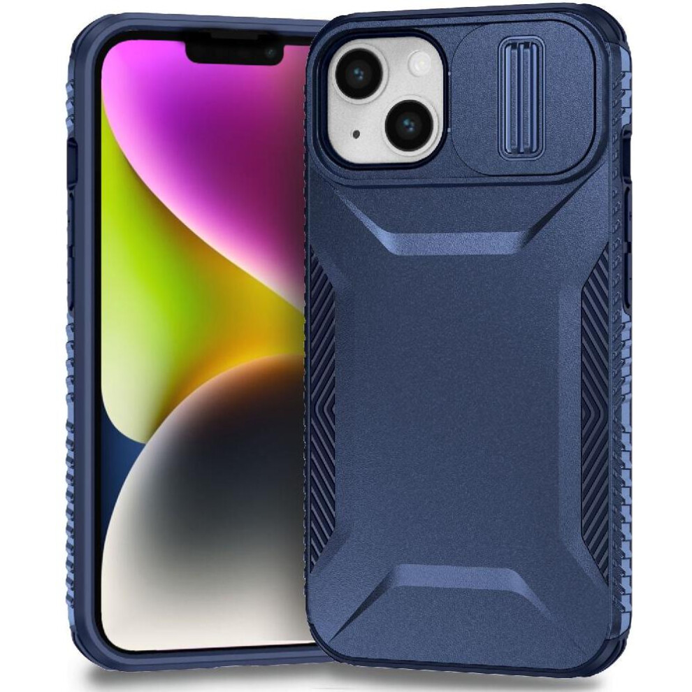 (Blue) Case For Iphone 13 Mini Lightweight Shockproof Lens Protection Blue 764563719891