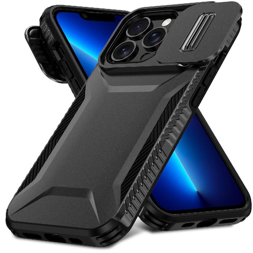 (Black) Case For Iphone 13 Pro Max Lightweight Shockproof Lens Protection Black 764563720750