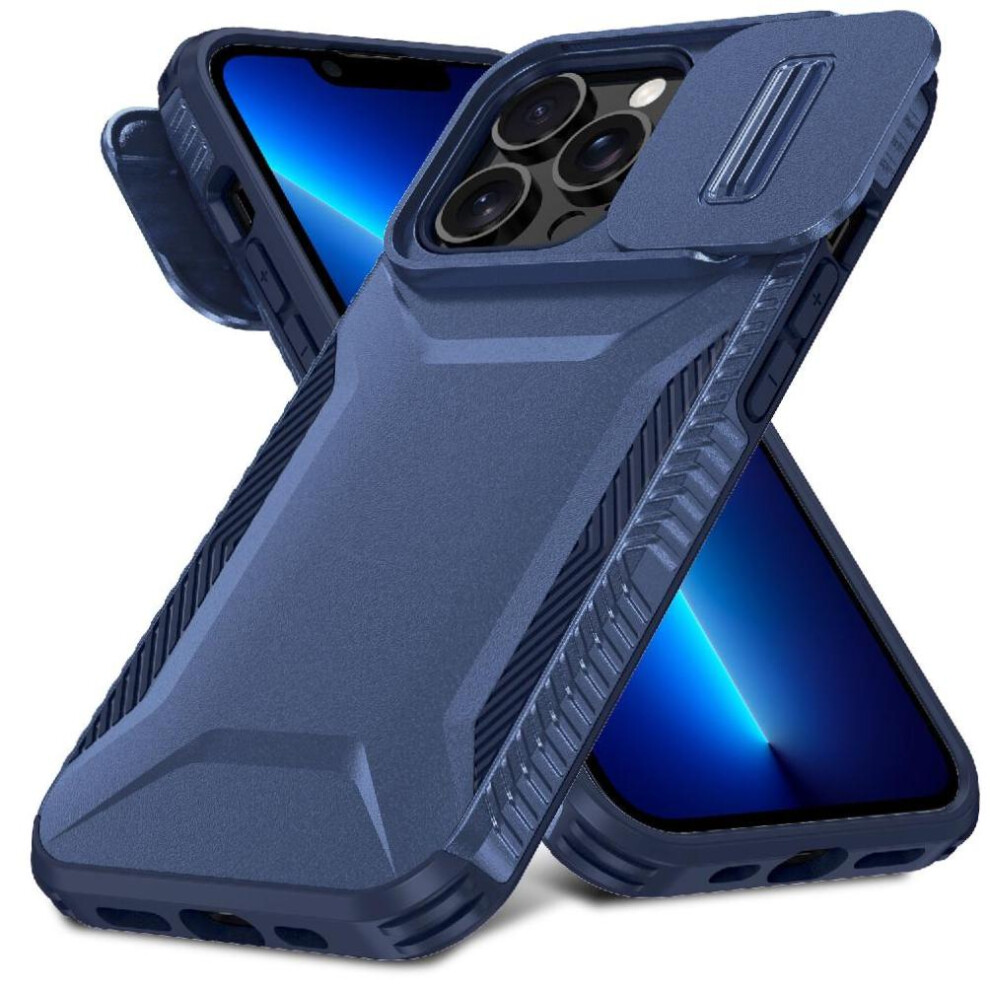 (Blue) Case For Iphone 13 Pro Max Lightweight Shockproof Lens Protection Blue 764563720774