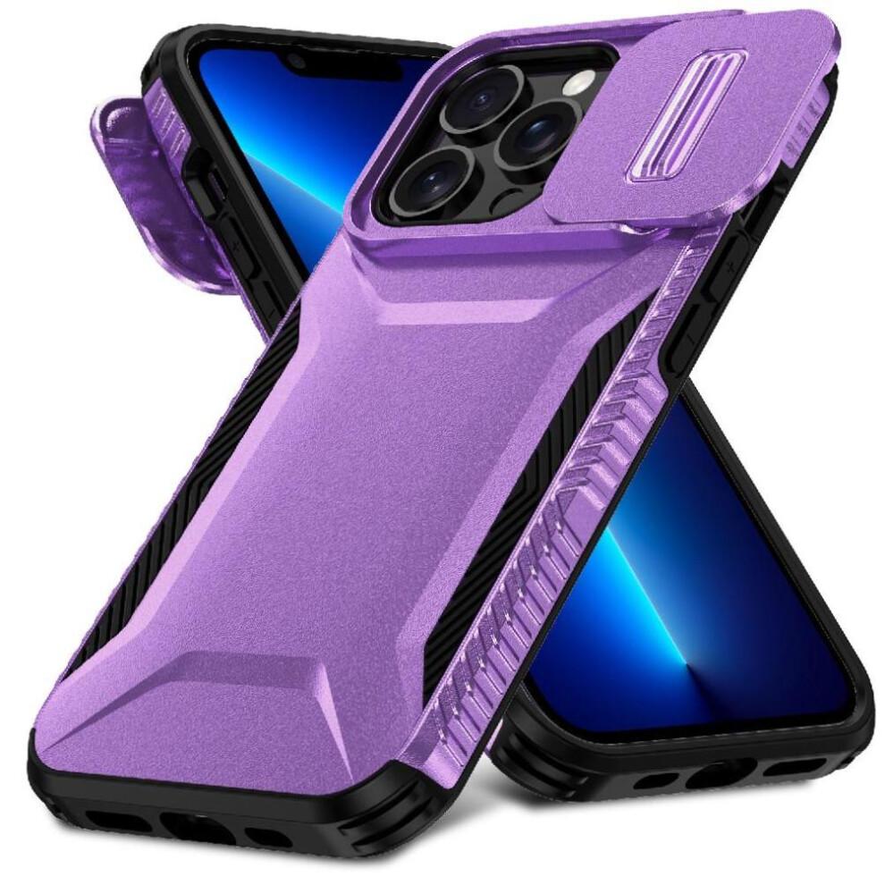 (Purple) Case For Iphone 13 Pro Shockproof Lens Protection Lightweight Purple 764563720866