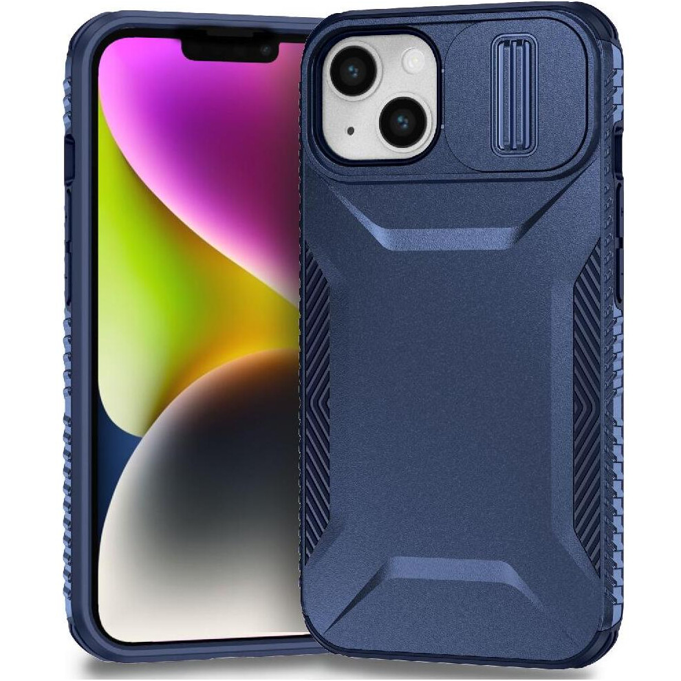 (Blue) Case For Iphone 13 Lightweight Lens Protection Shockproof Blue 764563720934