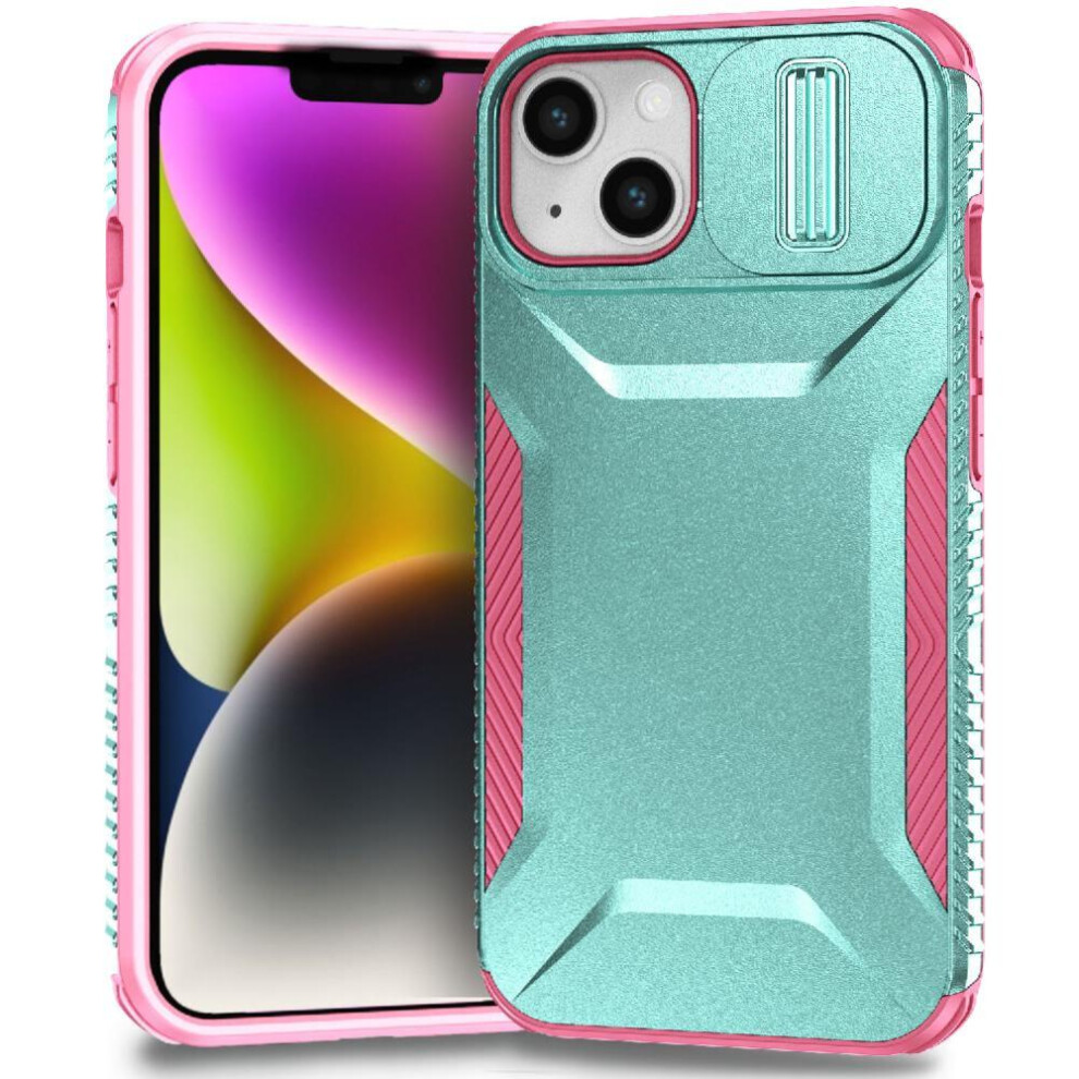 (Green) Case For Iphone 13 Lightweight Lens Protection Shockproof Green 764563720873