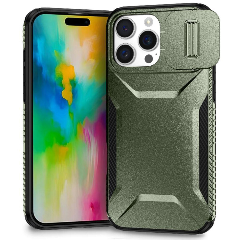 (Bottle ) Case For Iphone 16 Pro Max Shockproof Lightweight Lens Protection Green 764563721184