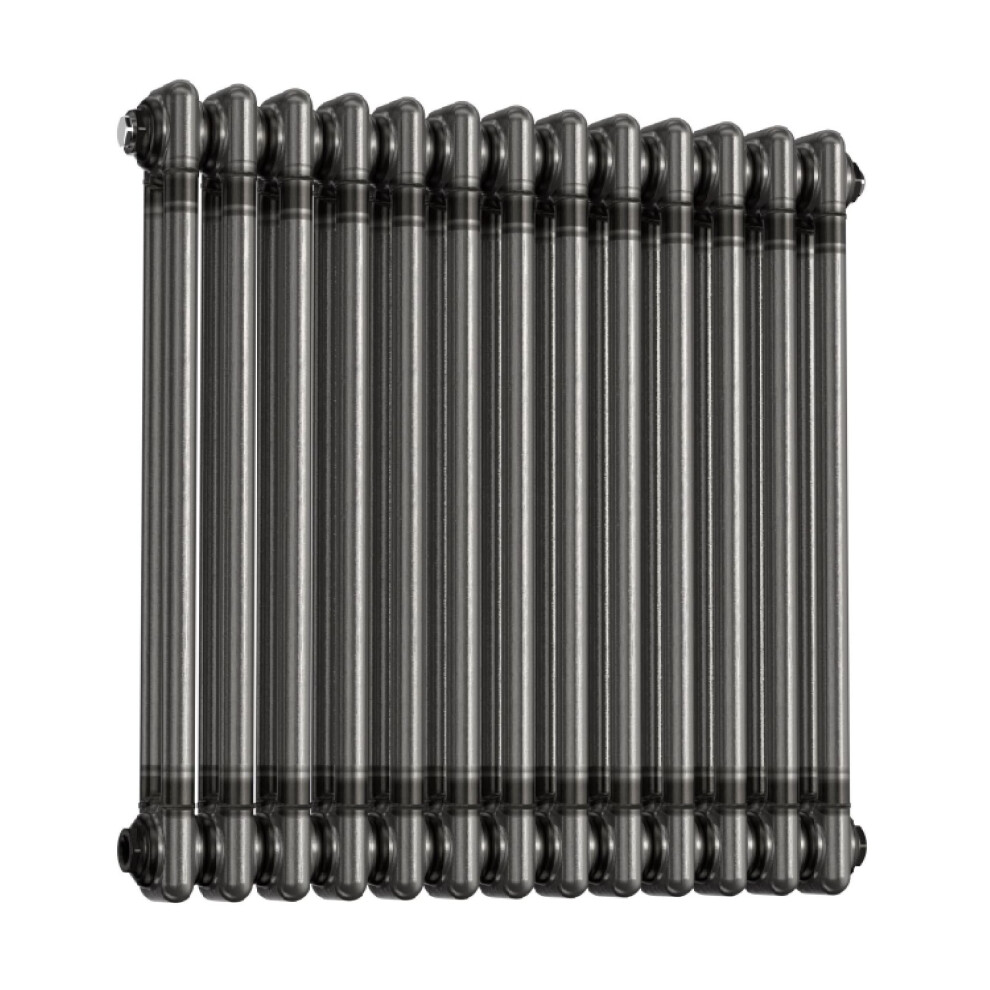 (605Mm X 600Mm) Helena Traditional Horizontal Column Radiator - Raw Metal 5056066430126