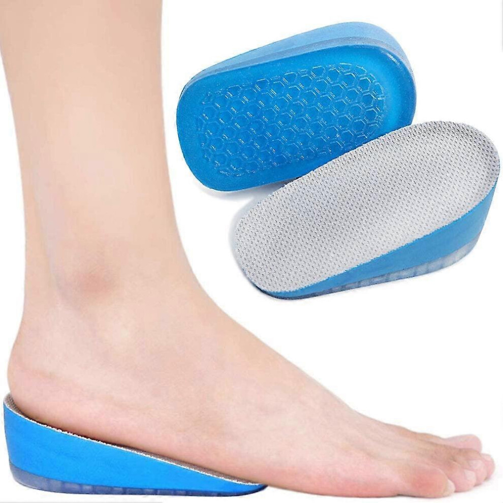 (As show, One size) Height Increase Insoles, Invisible Self-Adhesive Insoles Shock Absorption Insoles Men and Women