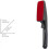 (As show, One size) Textile brush, Garment brush 4
