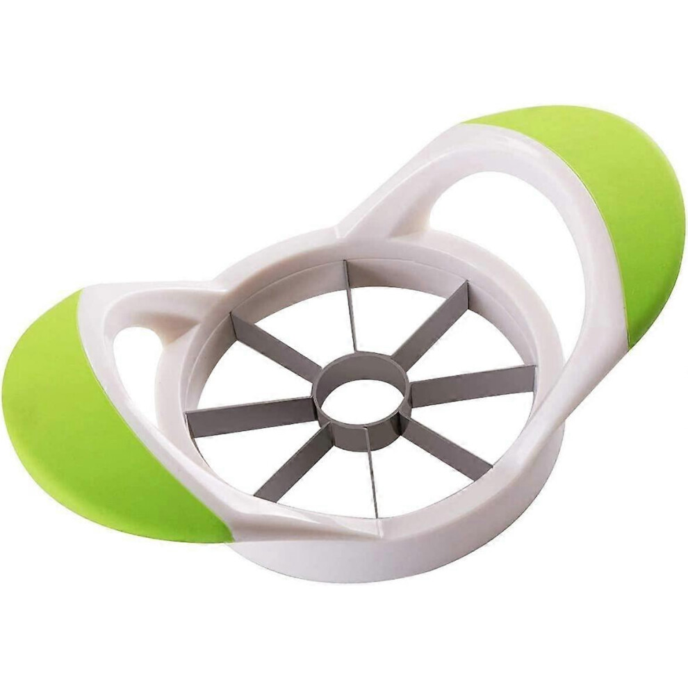 (As show, One size) Apple Cutter - Apple Cutter with 8 Stainless Steel Blades, Apple Core Remover, Easy to Use Apple Peeler - Cut Fruit, Peel & Corer