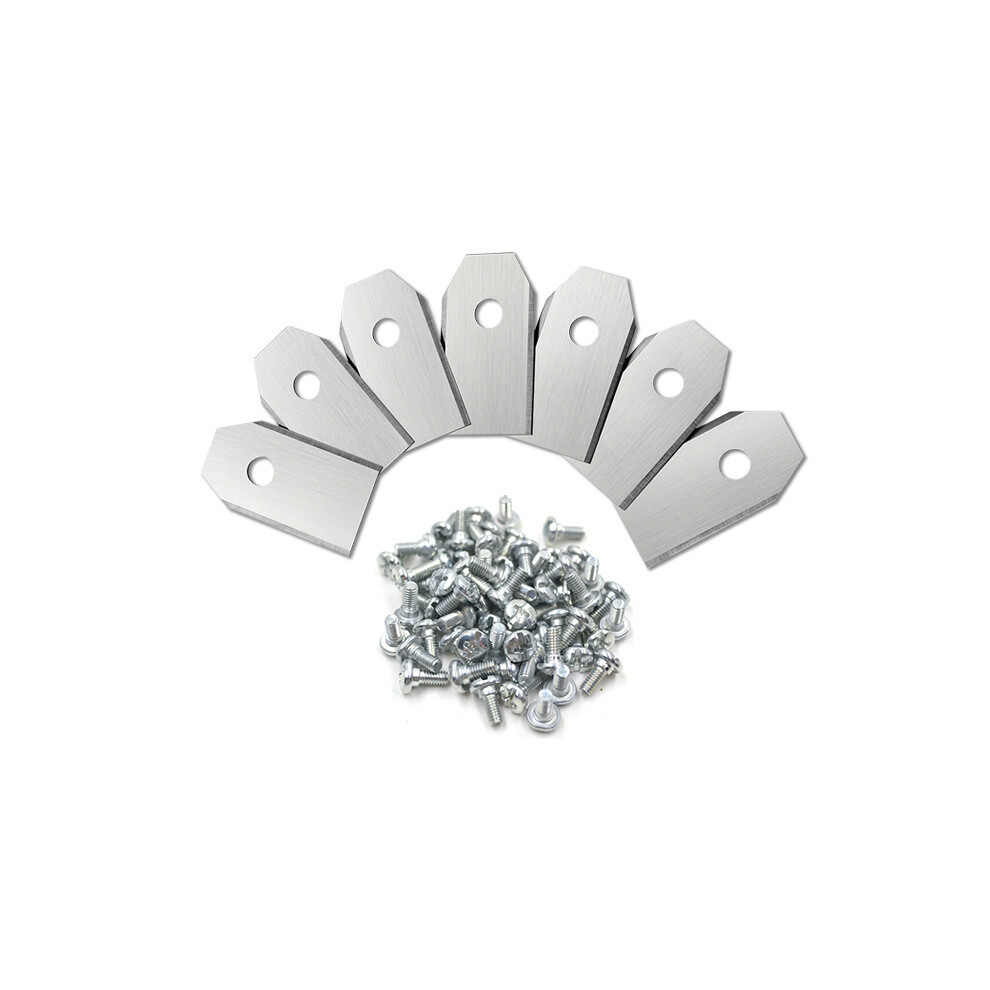 45PCS Stainless Steel Lawnmower Replacement Blades for Husqvarna Robotic Lawn Mower