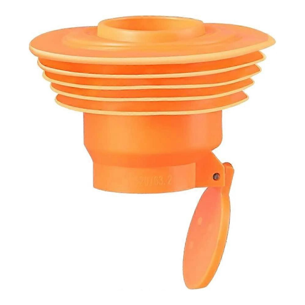 (As show, One size) Drain Anti-Backflow Silicone Odor Proof Drain Trap Sewer Pipe Sealer for Home Washing Machine