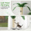 (Light grey) 90cm Cat Tree Cat Tower Leaf Cat Scratching Post And Apartment Ladder 6