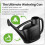 6L Black Watering Can with Detachable Rose Head 6