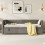 (Grey) Single Upholstered Daybed with Charging Station 4