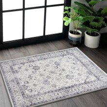 (40 x 60 cm- Door Mat Indoor Outdoor, SERENE) Traditional Area Rugs Large Living Room Carpet Rug