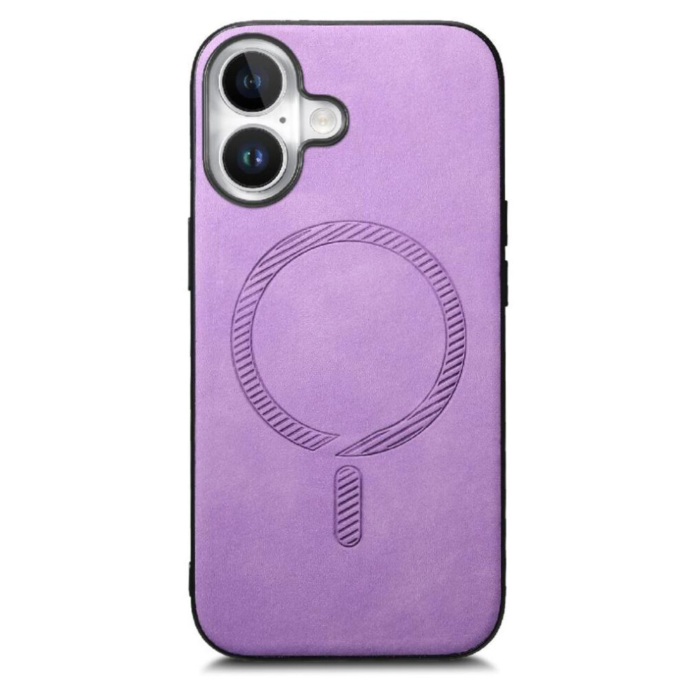 Photos - Case   for iphone 16 Plus Slim Lightweight Magsafe Car Mounts Wireless Charging(Purple)