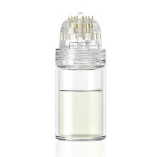 (0.25mm) Hydra Roller Microneedle Roller And Serum Applicator,professional Microneedling Derma Stamp Skin Care Tool,skin Stamper For Face, Hair, Beard