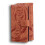 (Brown) Flip Case for iphone 16 Leather Wallet Embossed Cute Tiger Kickstand Protective 2