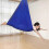 (Wine Red Not Fixed Disk,100x280CM)Snuggle Swing For Kid With Special Needs Adjustable Elastic Cuddle Up Hammock Chairtoy For 5