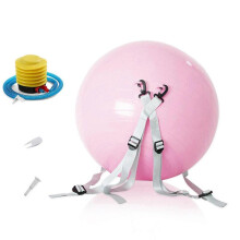 (Pink, 55cm) Multifunctional Somersault Auxiliary Ball,yoga Ball,backflip Auxiliary Ball For Adults Children Exercise And Fun,50% Offer
