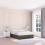 (Single, Light Grey) Texas Dumfries Divan Bed Base ,No Drawers & 26" Struts Headboard 2