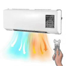 Portable Heater And Air Conditioner Combo Wall Mounted Desktop 2in1 Electric Heater Air Conditioner for Household Bedroom Heating And Cooling with Tim
