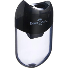 (As show, One size) Reserve Pencil Sharpener Black Use Single Hole Pencil Sharpener for Fine Art