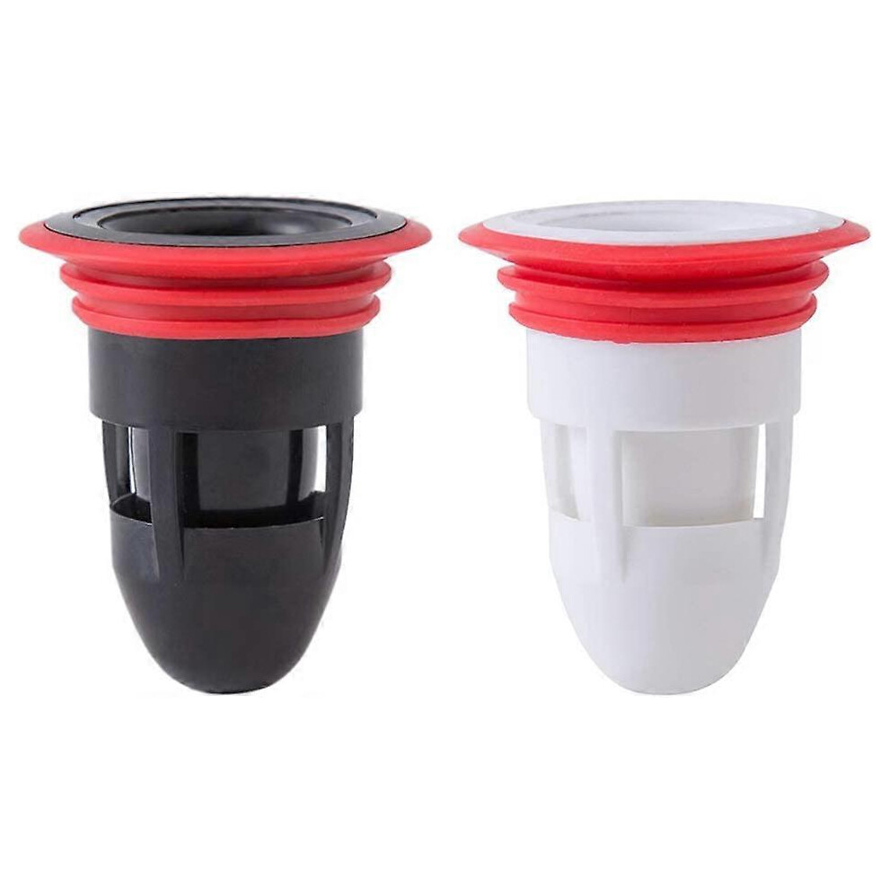 (As show, One size) 2pcs Shower Floor Drain Backflow Center Sewer Smell Stopper for Kitchen Bathroom