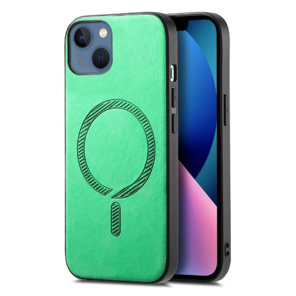 (Green) Case For Iphone 13 Slim Wireless Charging Lightweight Magsafe Car Mounts Green 764563753819