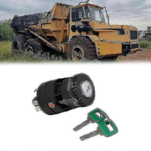 Volvo A20c A30c A25d A35d Ignition Switch Lock Cylinder with 2 Keys 1