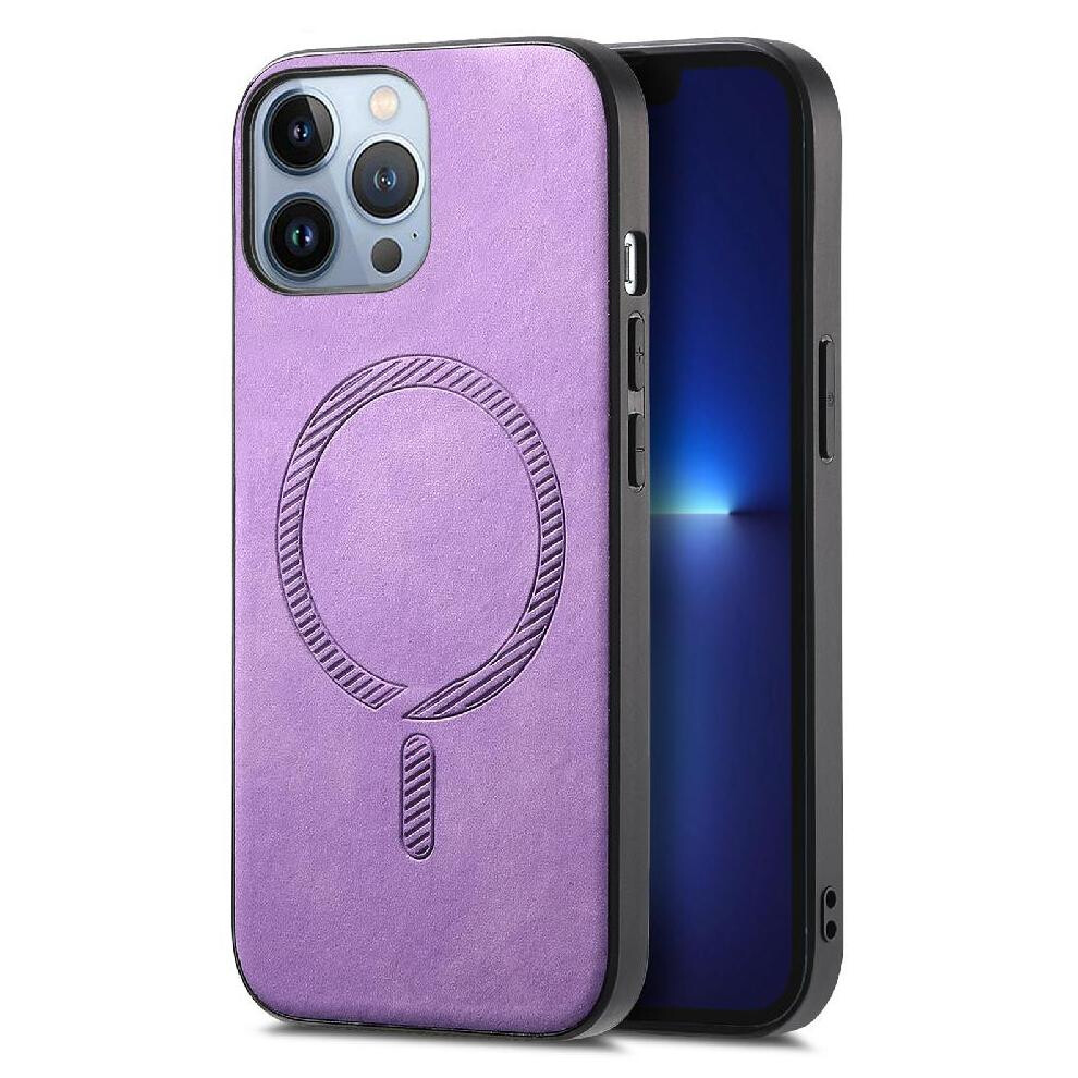 (Purple) Case For Iphone 13 Pro Max Lightweight Magsafe Car Mounts Wireless Charging Slim Purple 764563753949