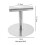 Round Burger Smasher Press Stainless Steel Burger Press for Flat Top Griddle 4