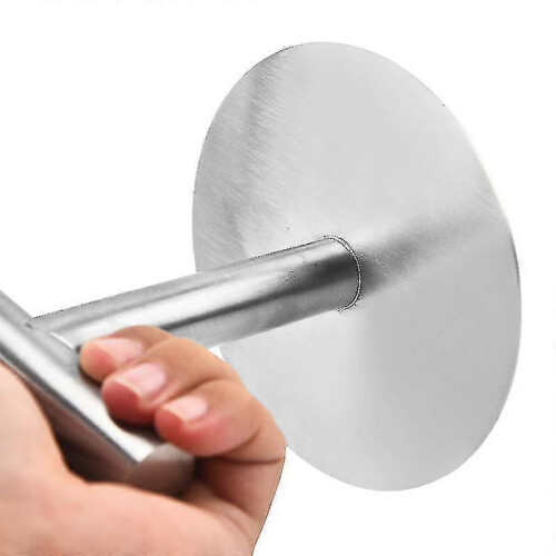 Round Burger Smasher Press Stainless Steel Burger Press for Flat Top Griddle 2