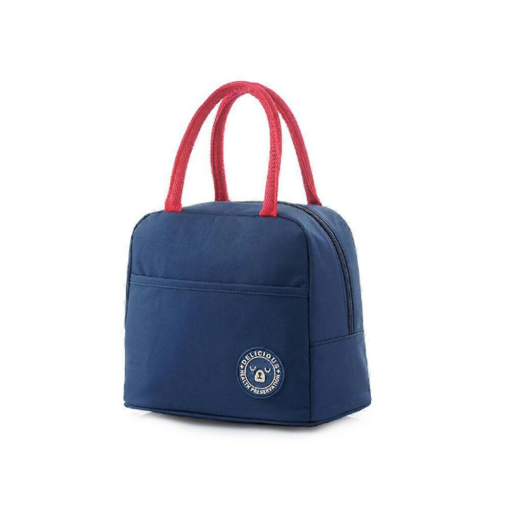 (As show, One size) Cooler Bag Women Lunch Bag Portable Lunch Bag 6L Insulated Waterproof Cloth Meal Bag Portable Thermal Handbag for Office School Beach Picnic,Very Per