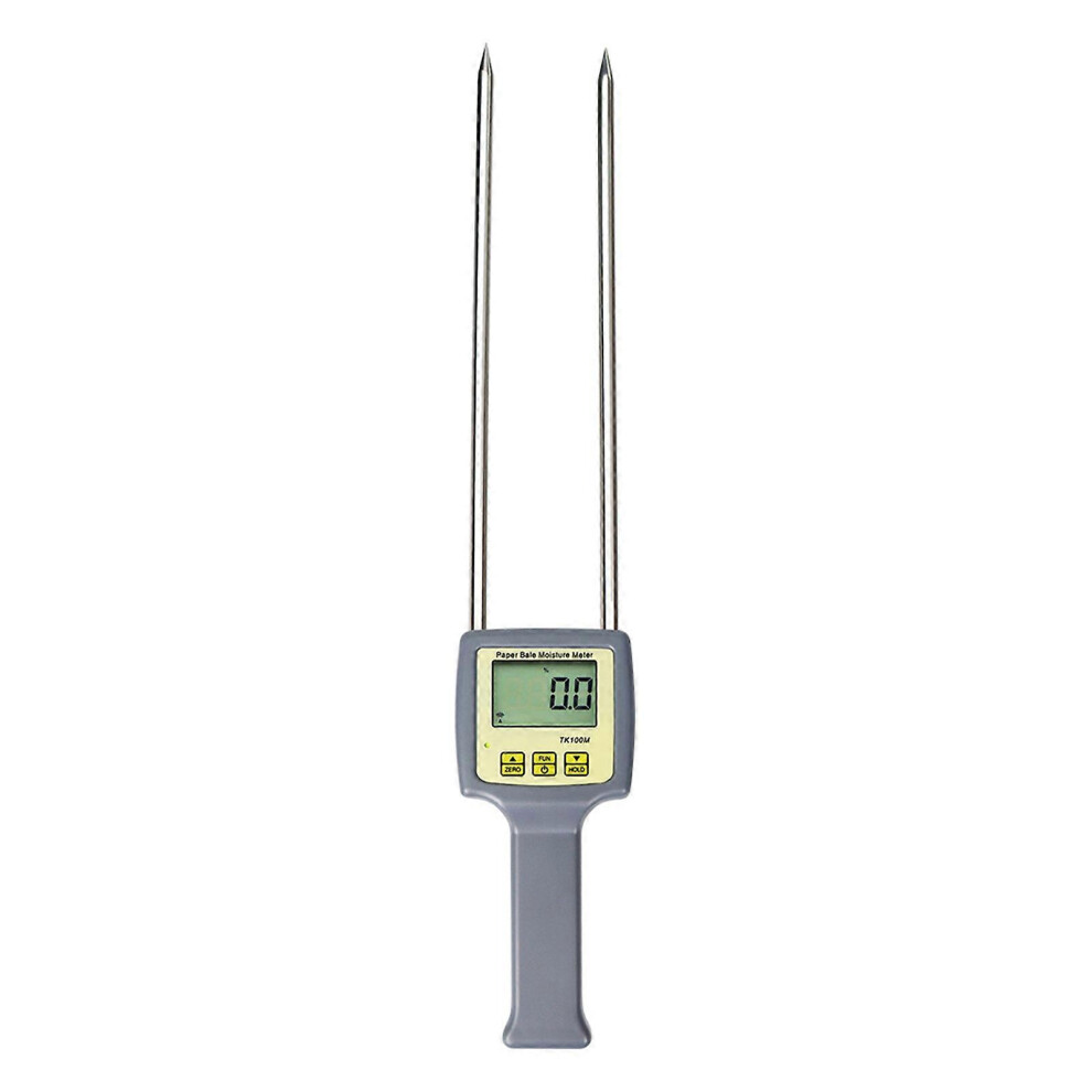 (As Show, One Size) Accurate Paper Dampness Tester Insert Digital Paper Hygrometer Pin Humidity Testing Tool Essential For Printing Industry 8052607490939